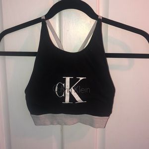 Calvin Klein cross back sports bra